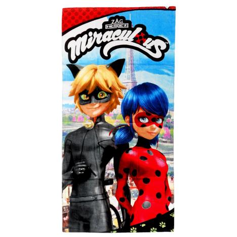 Miraculous Ladybug & Cat Noir Beach Towel £10.99